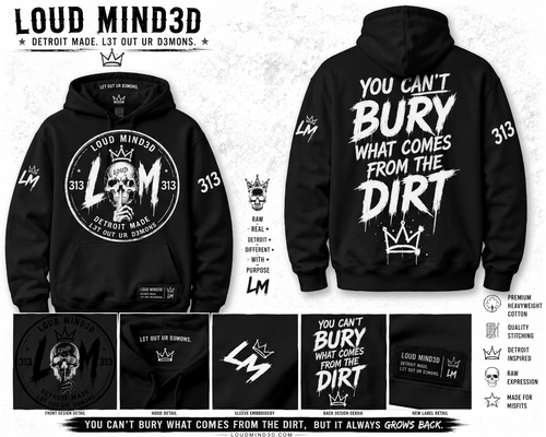 "FROM THE DIRT" HEAVYWEIGHT HOODIE