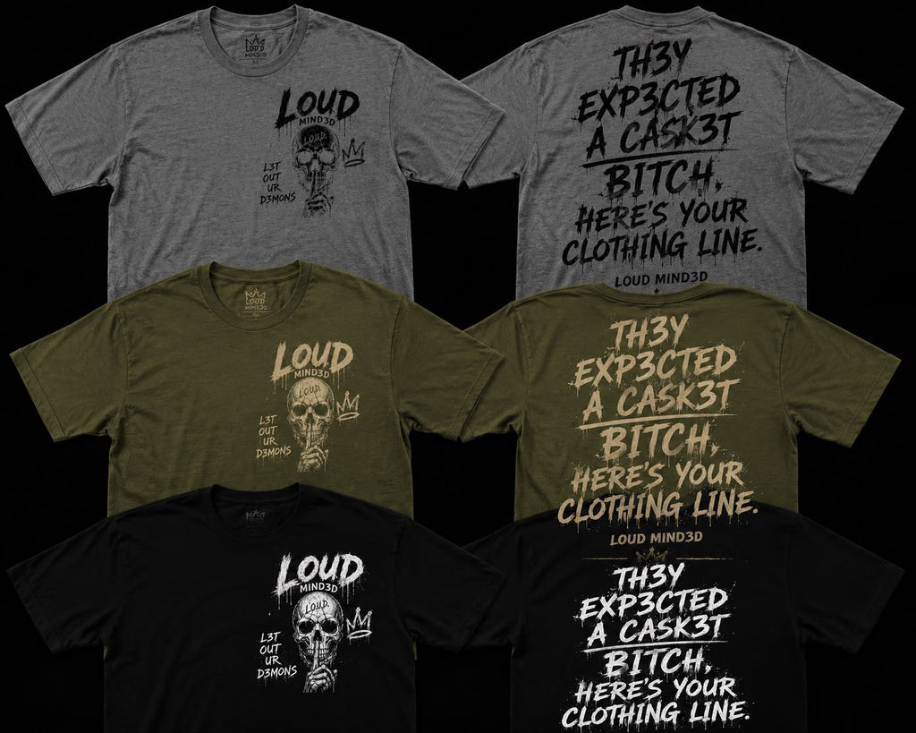 "THE CASKET" HEAVYWEIGHT GRAPHIC TEE